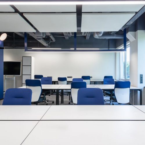 cleaned offices